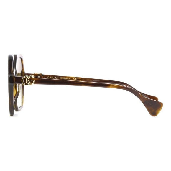 New GUCCI Havana Square GG1072S 002 Sunglasses Women - Picture 3 of 3